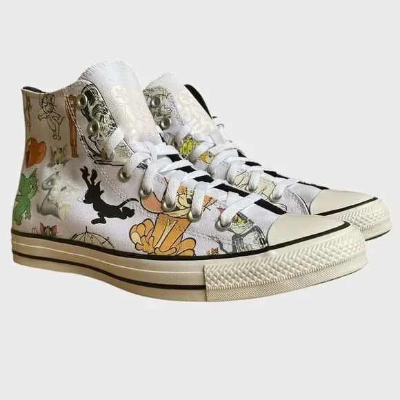 NEW Converse x Tom and Jerry Chuck Taylor All Star Limited Ed Men's 10 Wmn's 12 - Picture 2 of 16